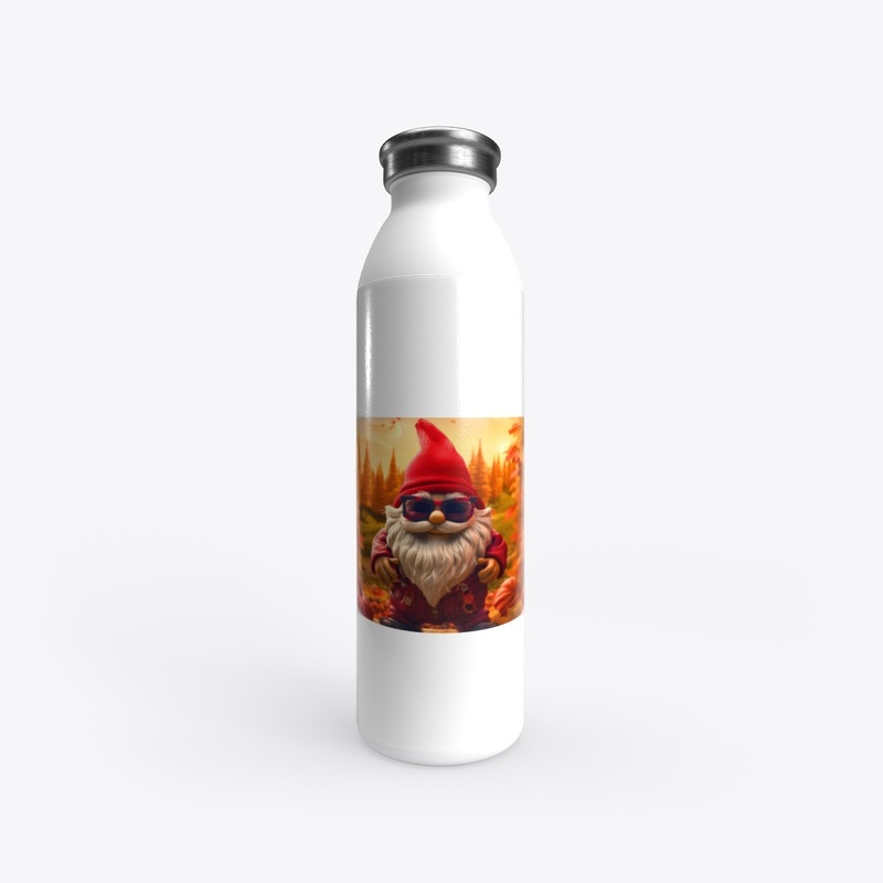 Cool Autumn Gnome in Pumpkin Vibes