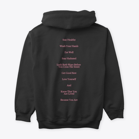 Jm Lightningdesign Hoodie Black Kaos Back