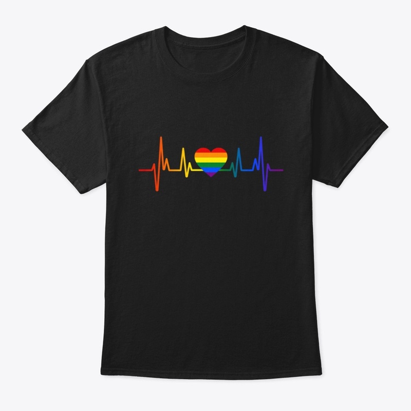 LGBT Gay Pride Heartbeat