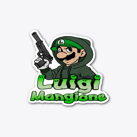 Luigi Mangione Sticker Standard T-Shirt Front