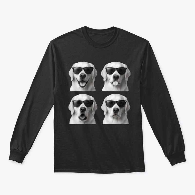 Cool Sunglasses Dog Faces