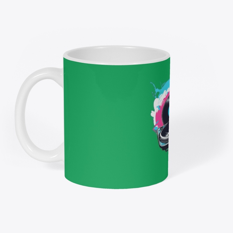 etro Vinyl Vibes – Colorful Animated mug