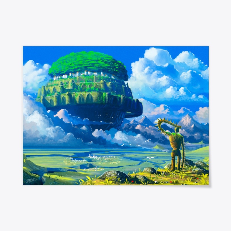 Castle over the clouds