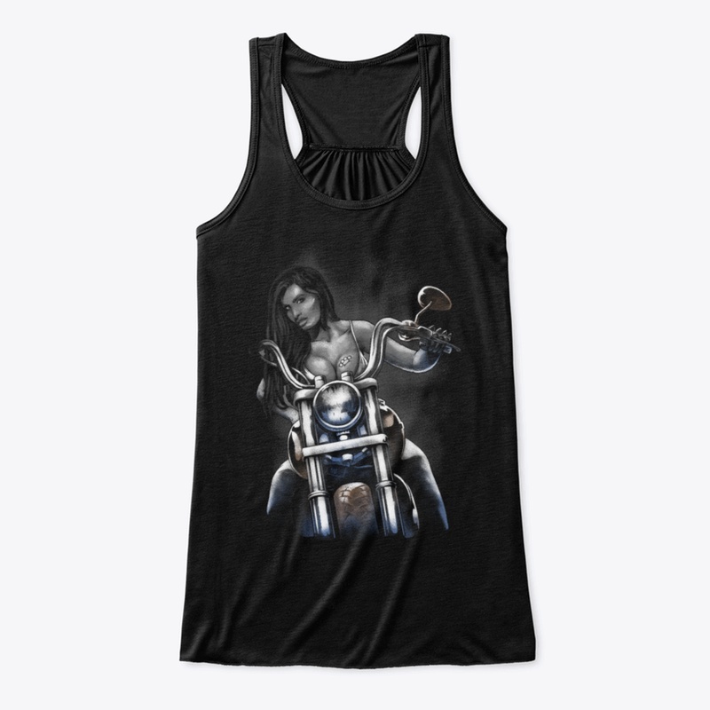 Biker Girl   Female Strength On The Asph