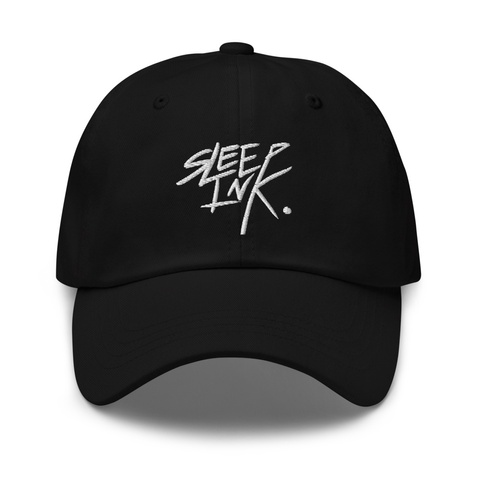 Sleepink Logo Hat Black Camiseta Front