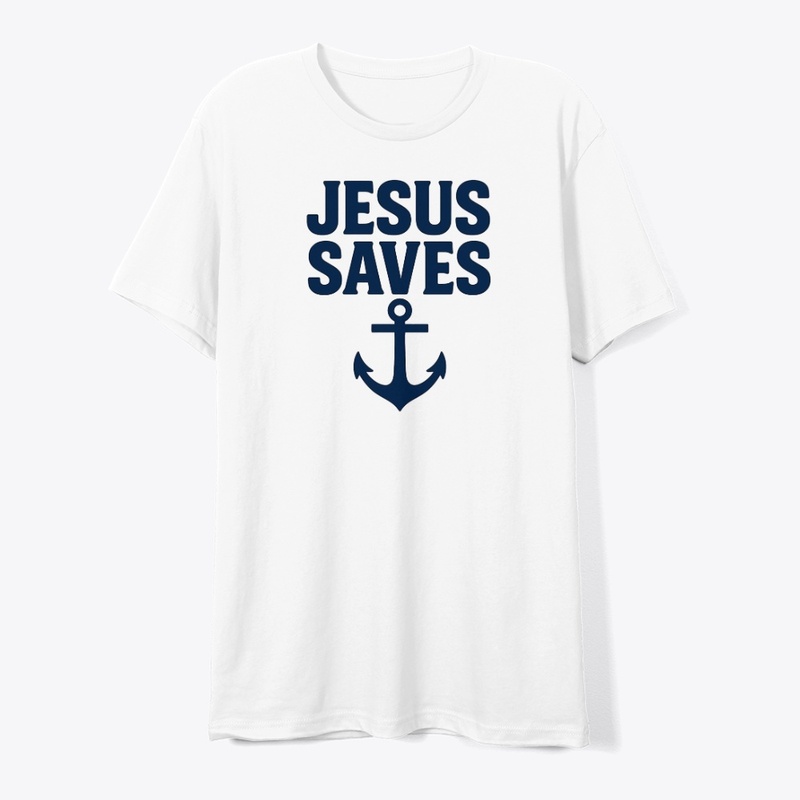 Jesus Saves Anchor of Hope