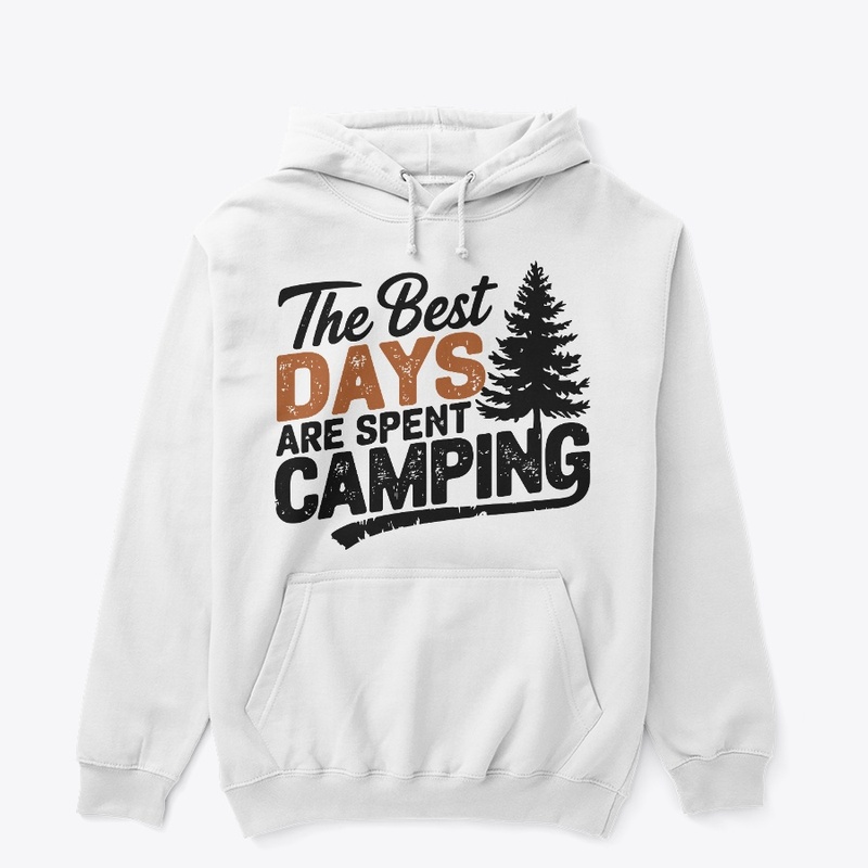 The Best Days Are Spent Camping T-shirt.