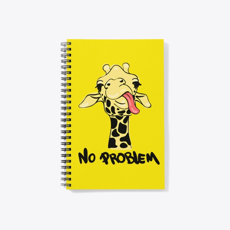 No Problem giraffe design