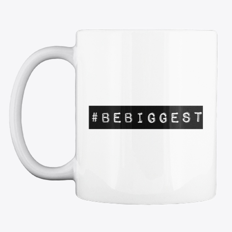 #BeBiggest type stamp