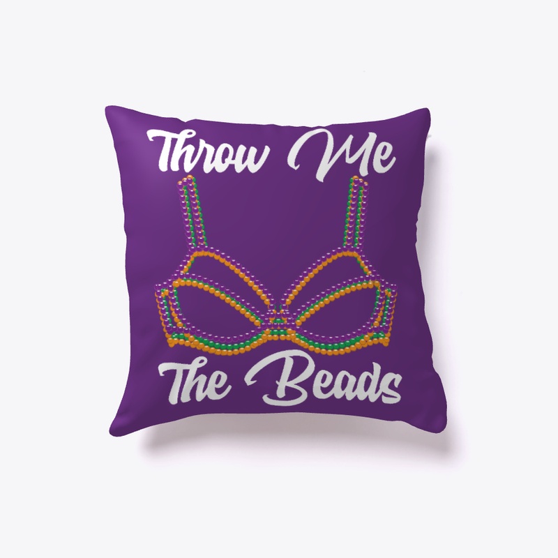 Mardi Gras Throw Me The Beads 