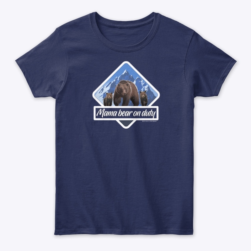 Caution: Mama Bear on Duty tanks & tees