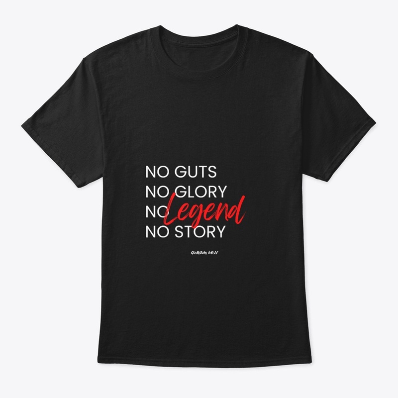 "NO LEGEND" TEES BY QUANTUM WOLF 