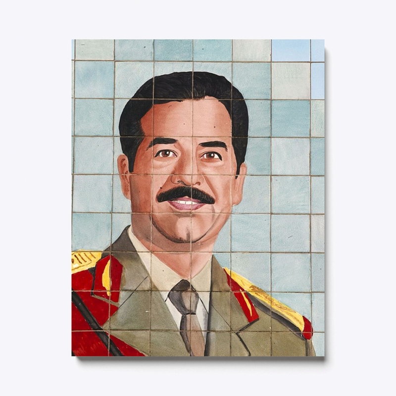 Saddam Hussein - Canvas Print