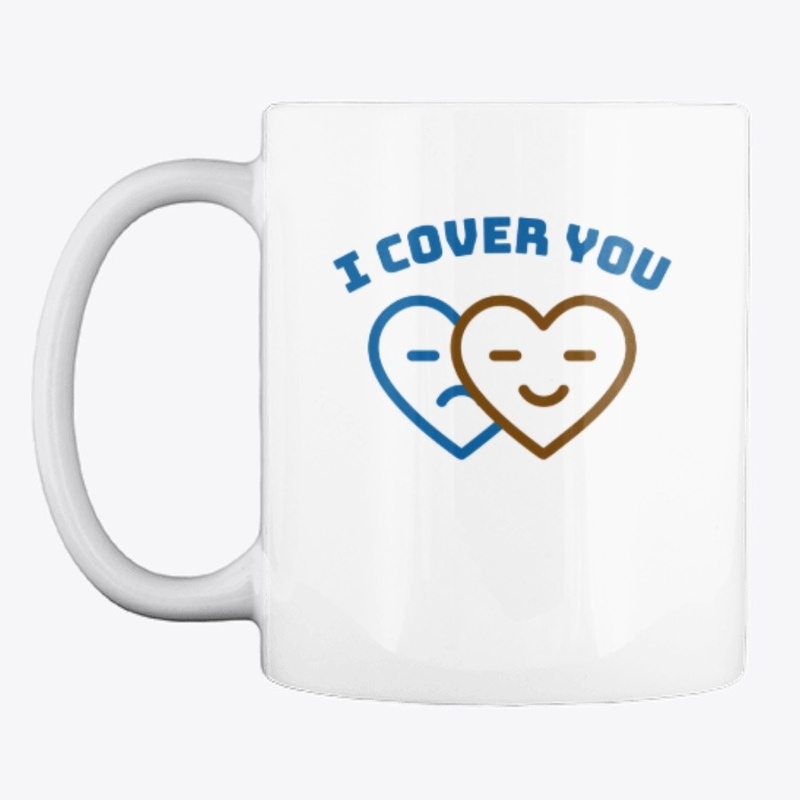 I cover you hearts blue