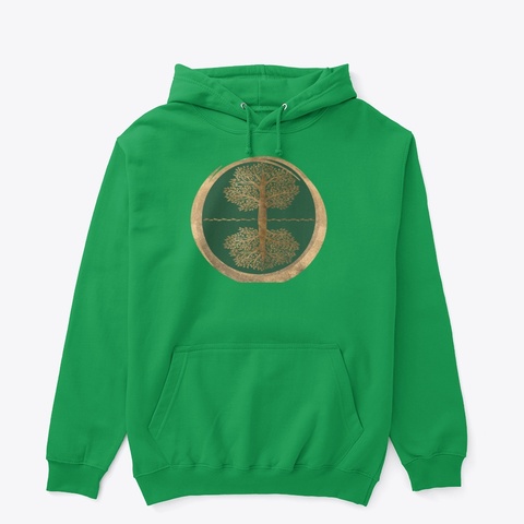 Bronze Trees Irish Green Maglietta Front