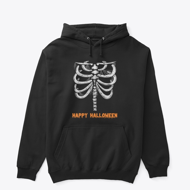 Happy Halloween Ribcage 