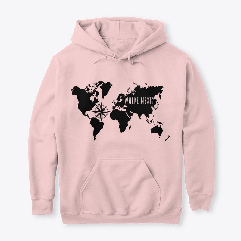 Where Next? World Travalers Map Compass
