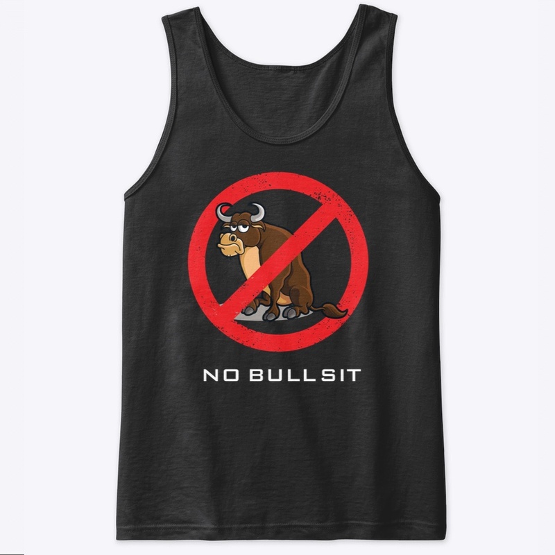 No Bull Sit (White Text)