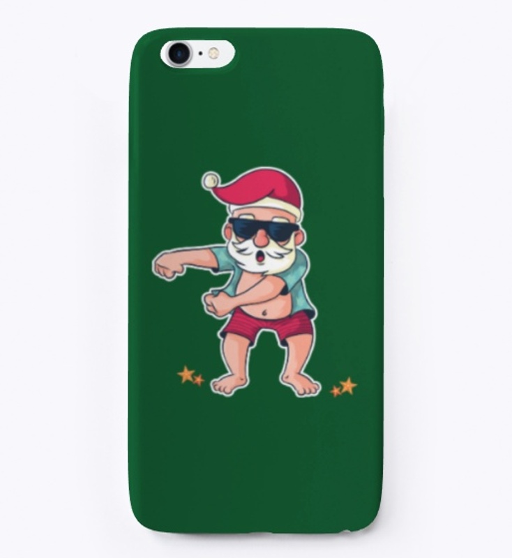 Christmas Flossing Santa