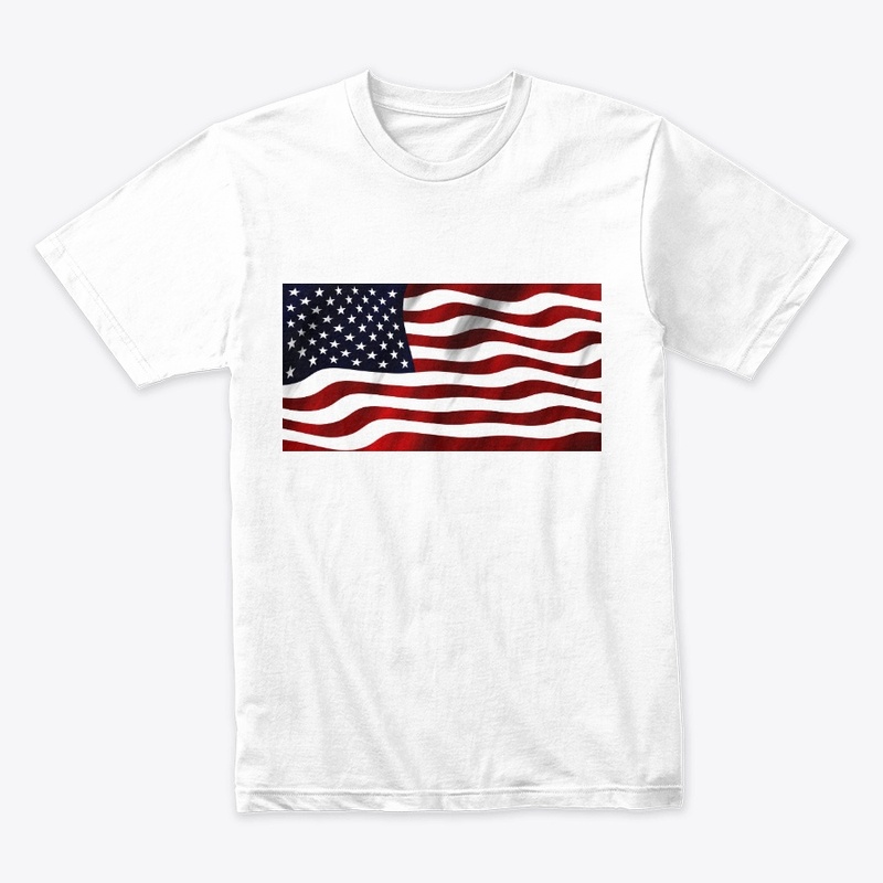 Best 4th of July Gift  American flag Tee