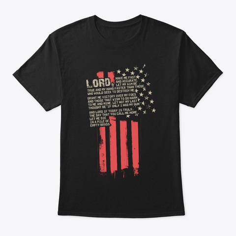 Limited Time   Fast & Accurate Black T-Shirt Front
