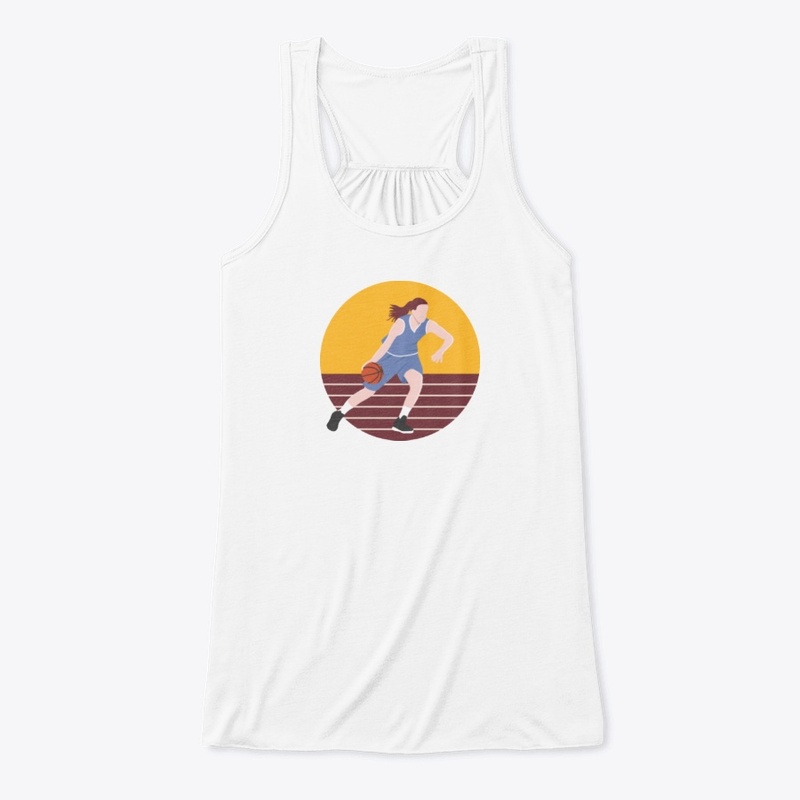 Basketball - Girl Dribbling