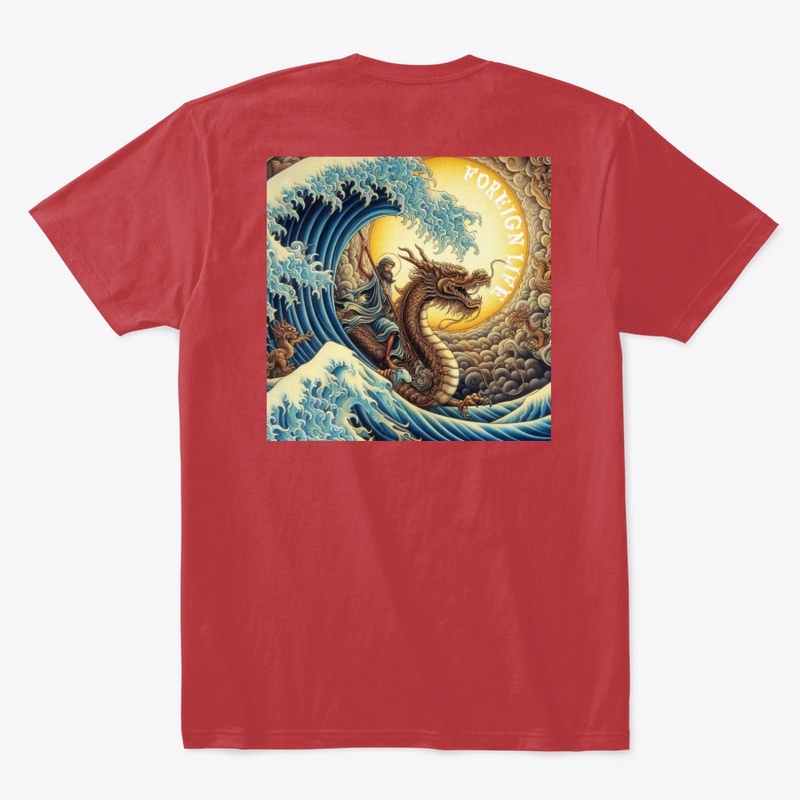 Foreign Life Holy Man on Dragon