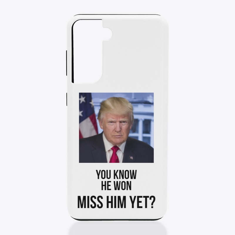 You Know He Won - black letter listing
