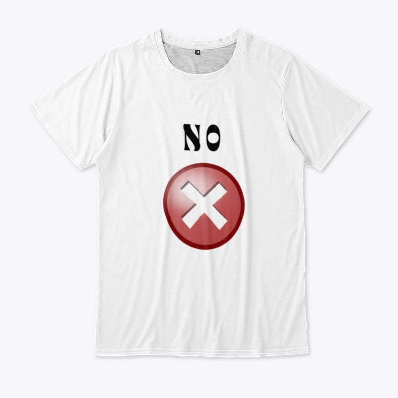 Say NO (Black)
