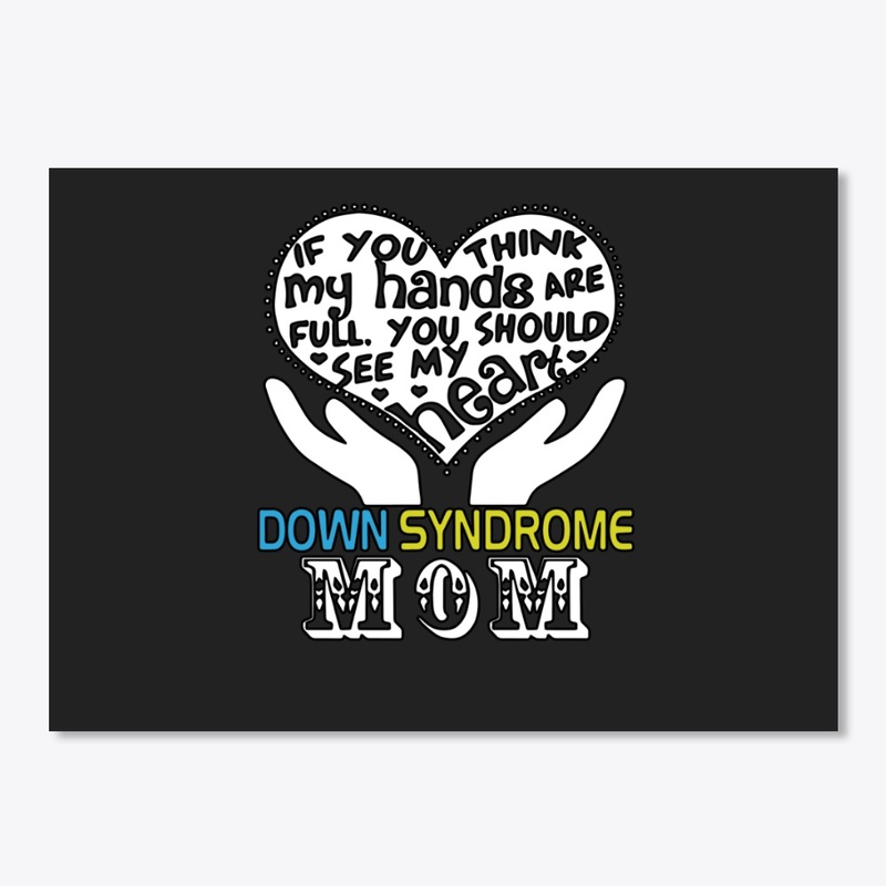 Down Syndrome Mom Sticker