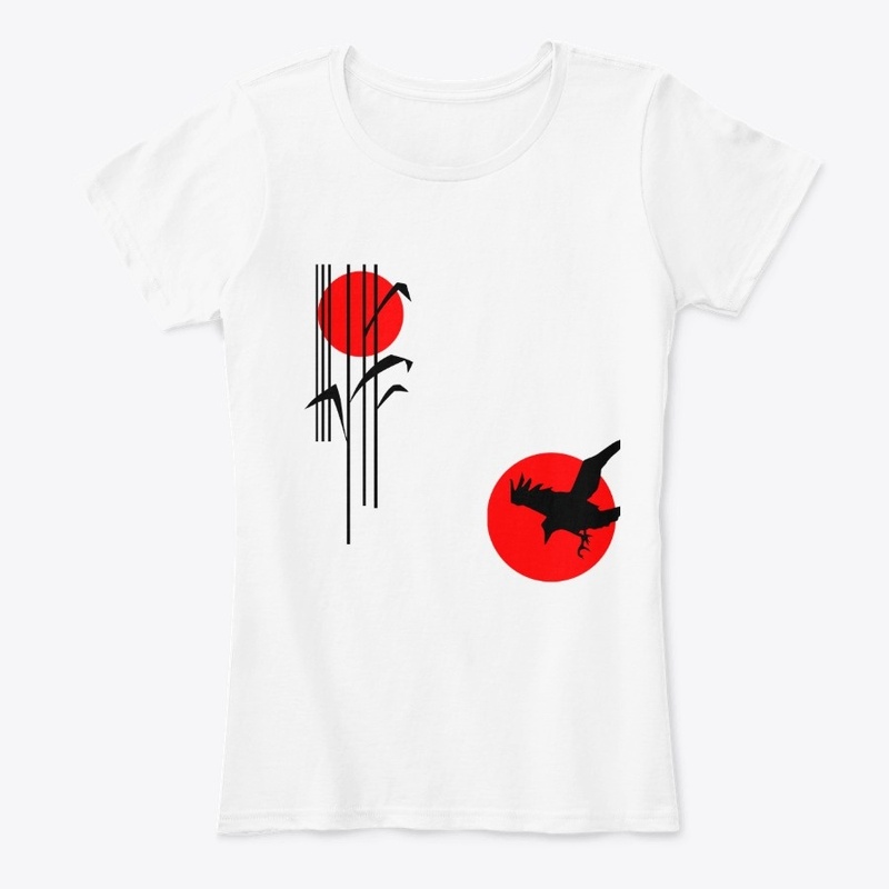 Abstract women's slouchy shirts