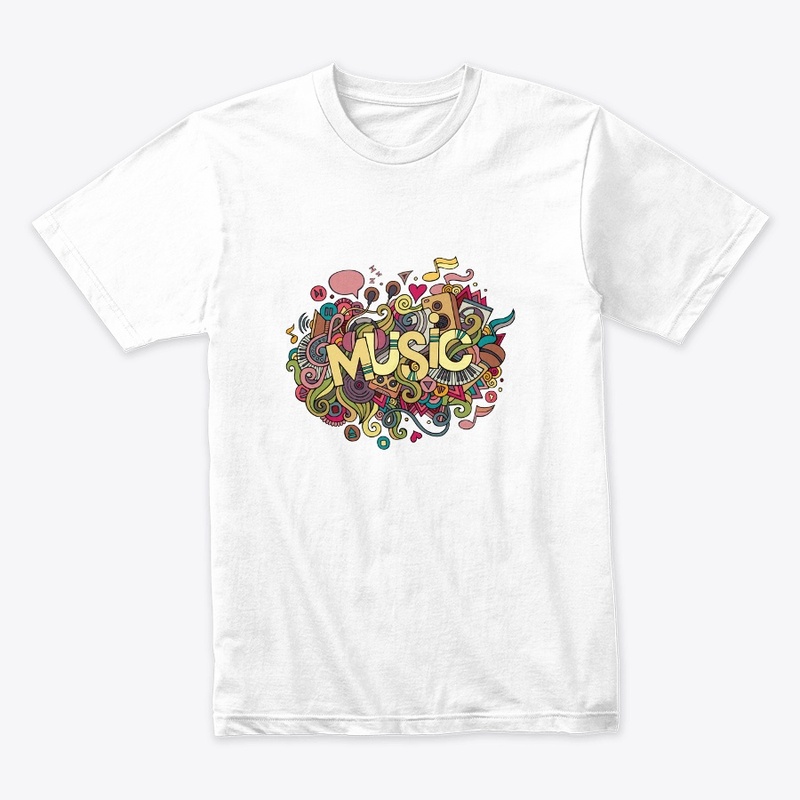 Music quiet t shirts