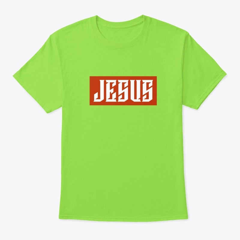 Jesus with Cut Letters