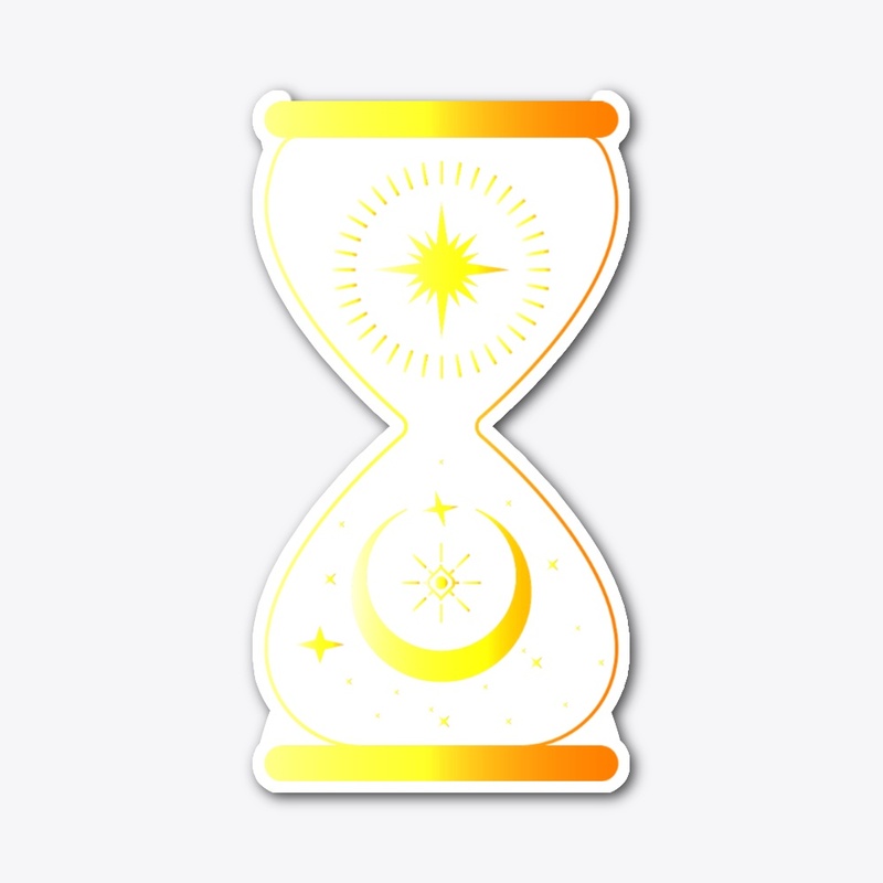 Celestial Moon Hourglass tshirt
