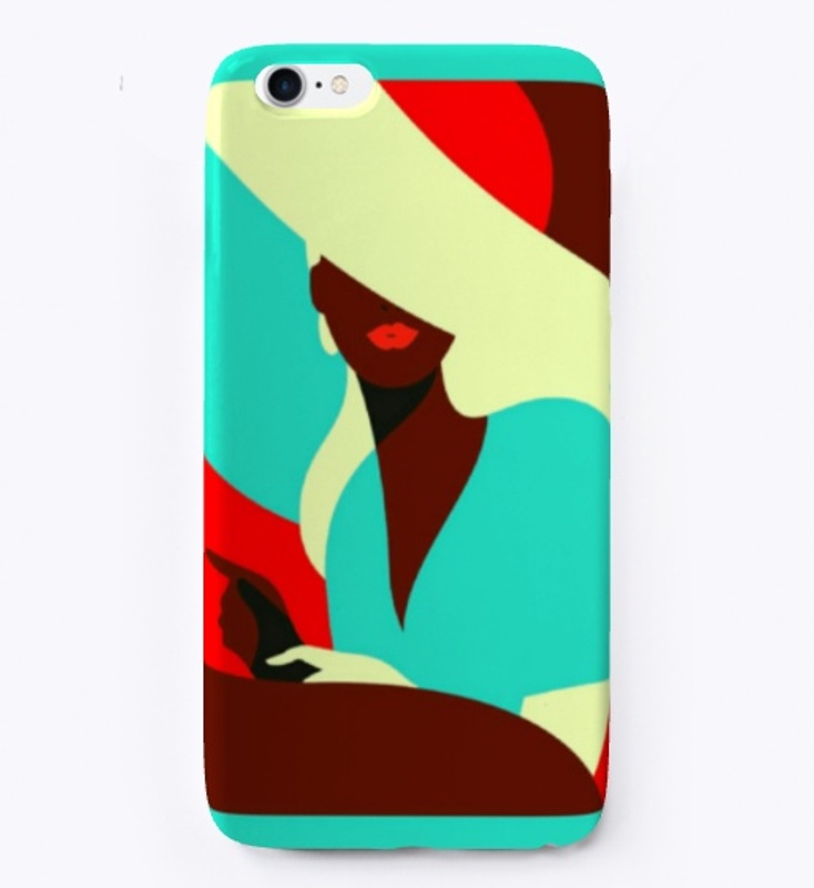 Modern portrait printed art