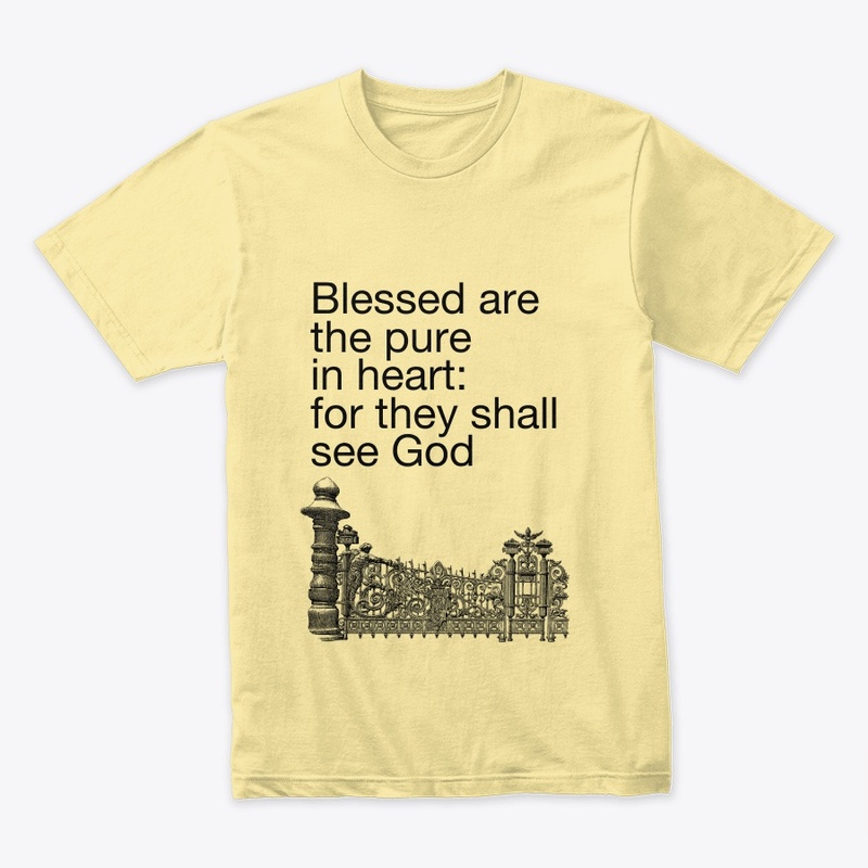 Pure shall see God