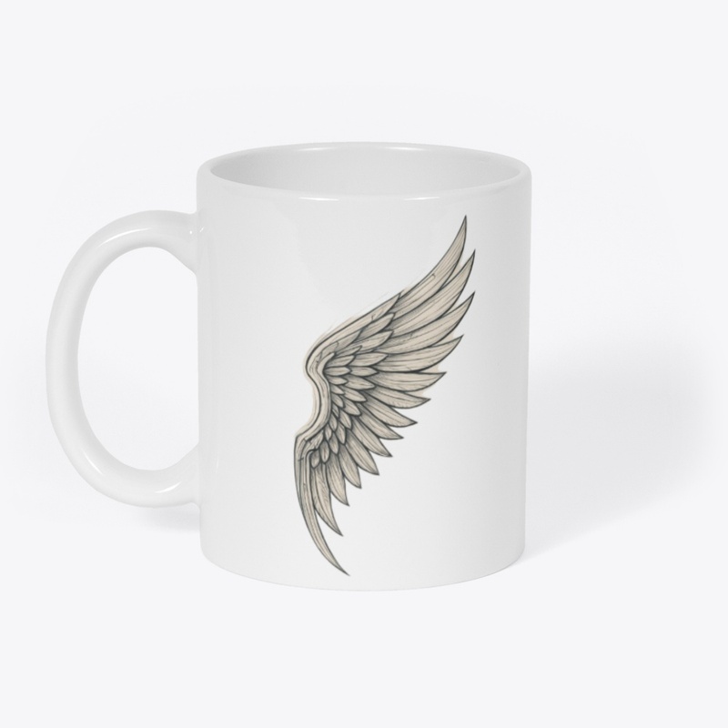 Future Wing Tattoo Art – Fine Line
