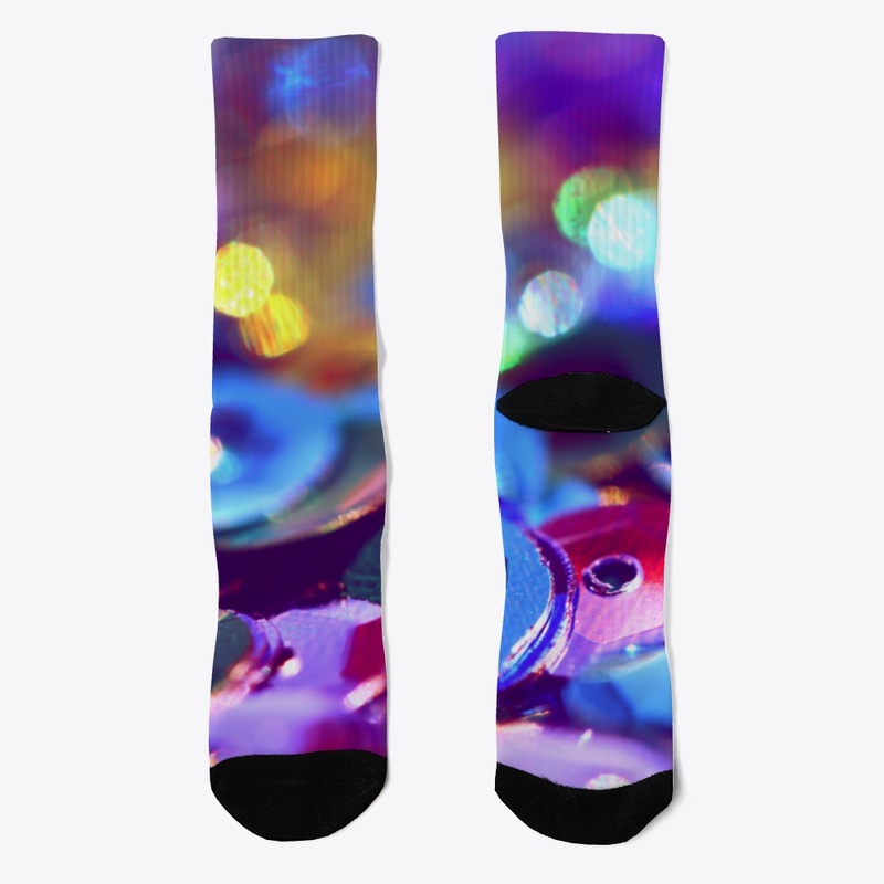 Abstract Button Pattern Design