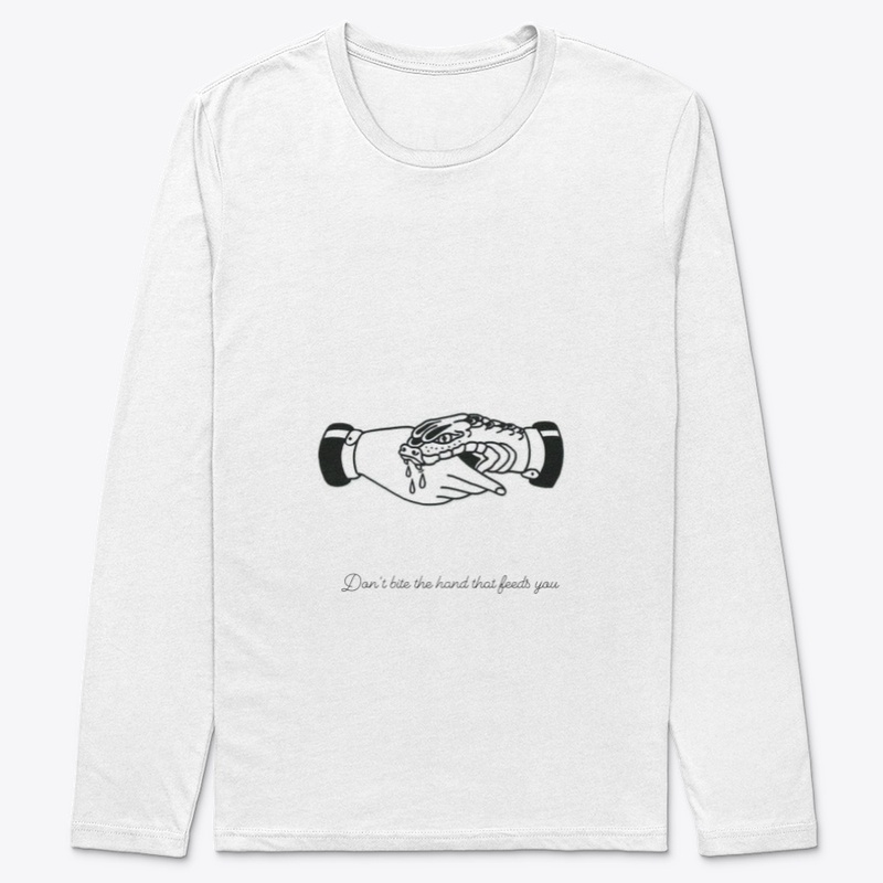 Don't bite the hand that feeds you.