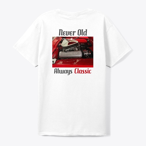 No / Ac Men's Start Your Short Sleeve White áo T-Shirt Back