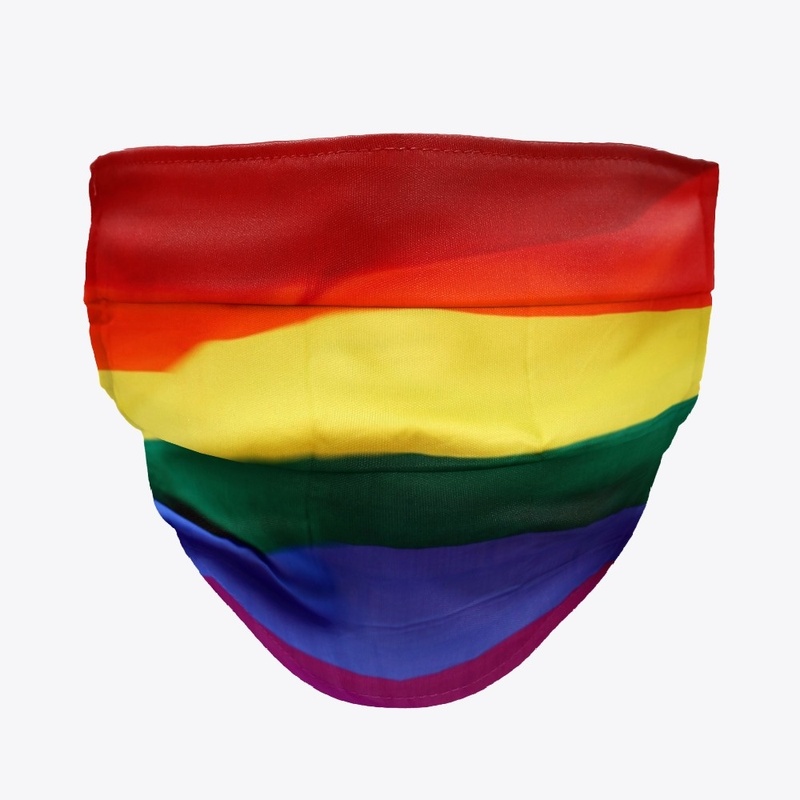 Rainbow Face Mask