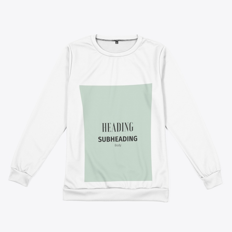 "Graphic Text Tee"