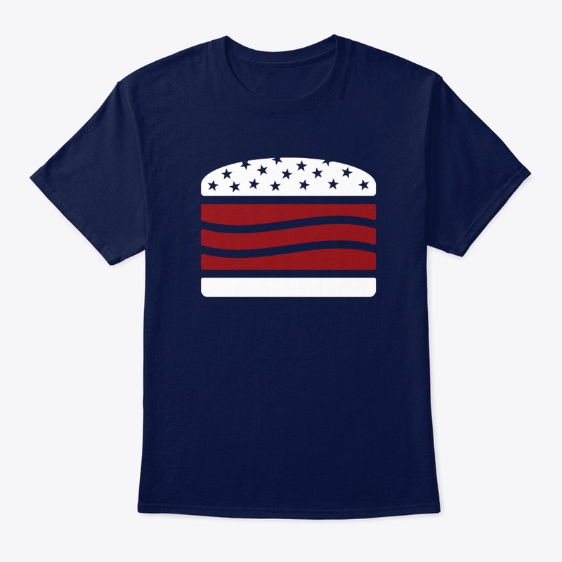 Freedom Burger (blue tee)