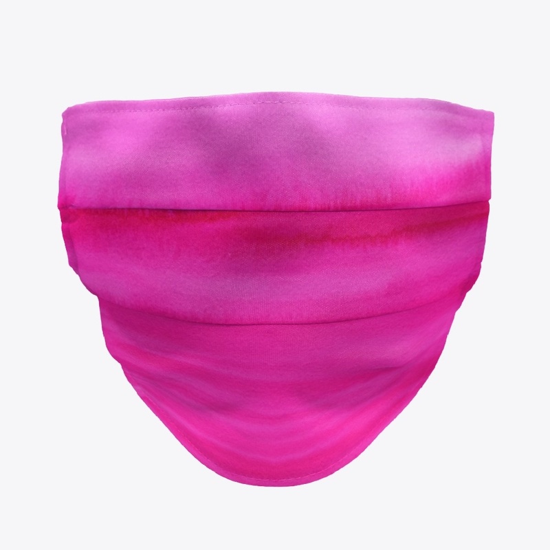 Bright Pink Face Mask