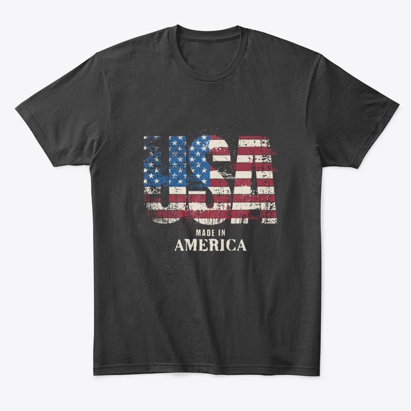 USA Made in America Patriotic Flag Merch