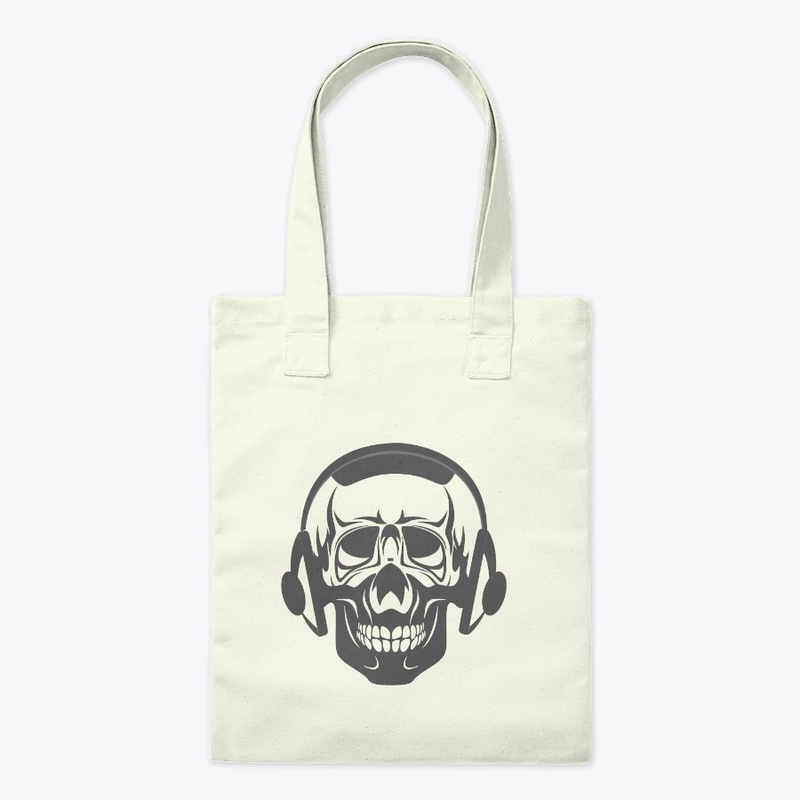 Skull with Headphones