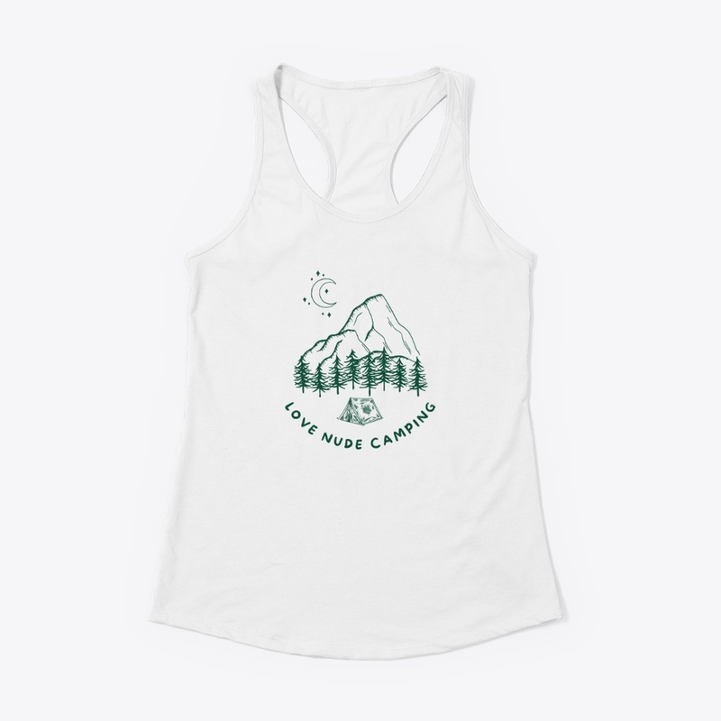 Love Nude Camping Green Forest