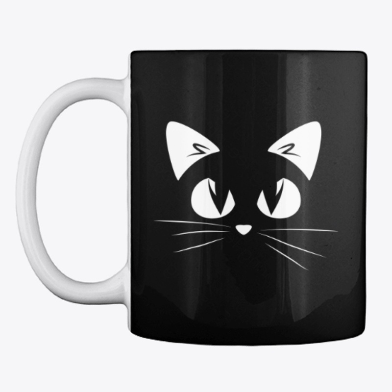 Fancy Cat head design Tank Top
