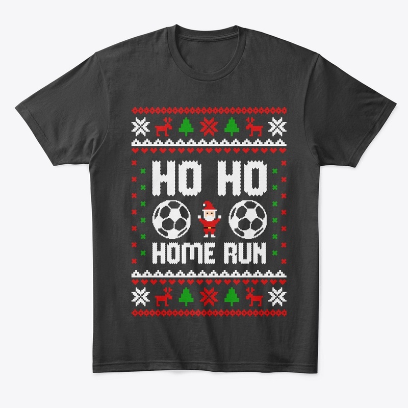 ho ho home run ugly sweater