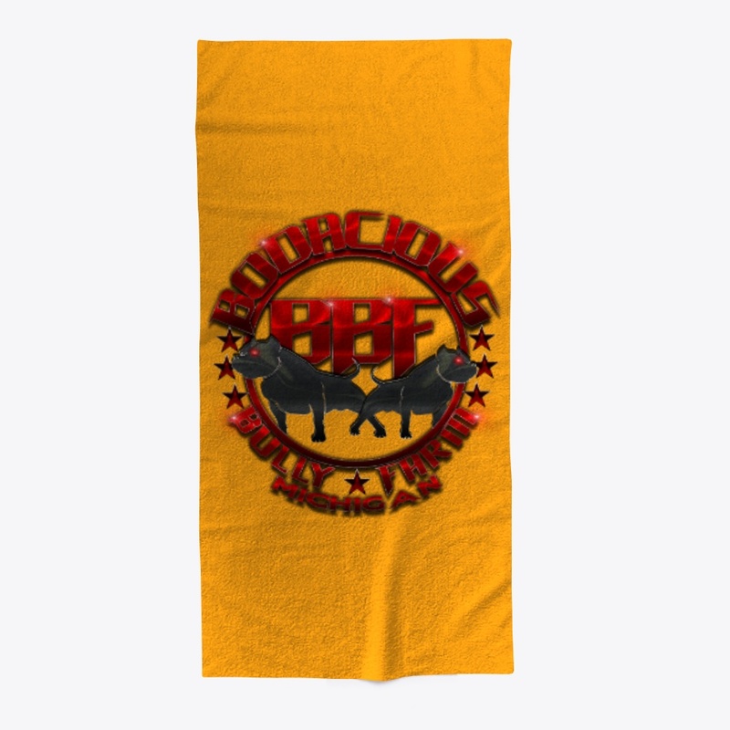 Bodacious Bully Farm Beach Towel